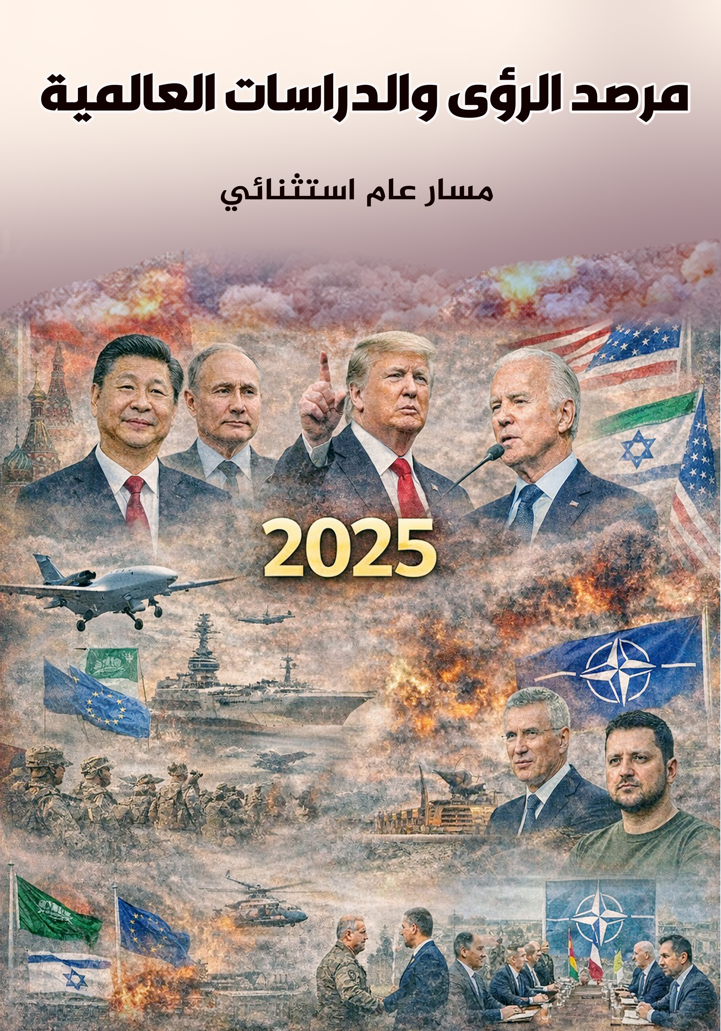 مرصد الرؤى والدراسات العالمية..2025 .. مسار عام استثنائي